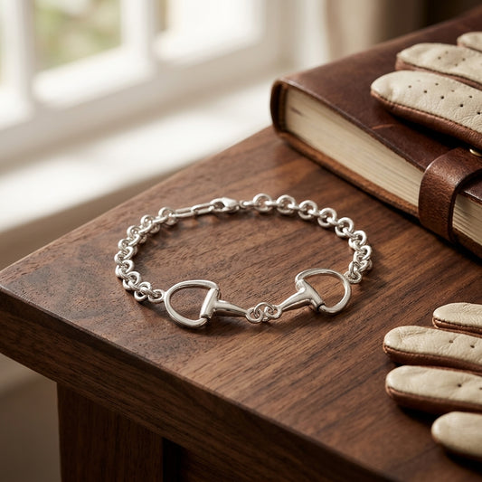 Silver Snaffle Bracelet | Equestrian Jewellery