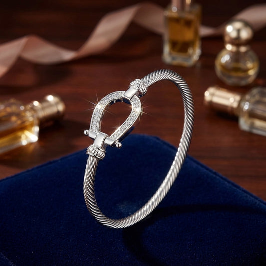 Horseshoe Bangle - PEGASUS JEWELLERY