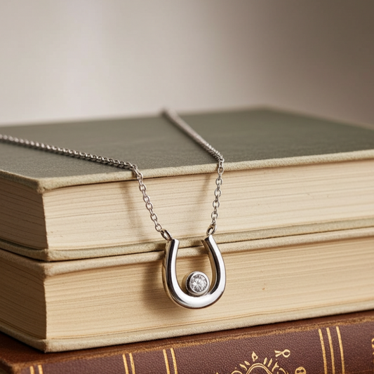 Dazzling Horseshoe Necklace