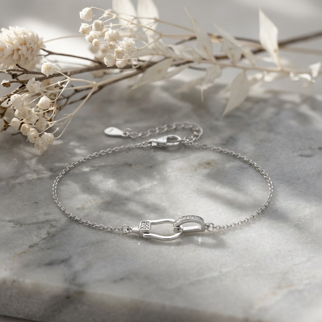 Equestrian Link Bracelet