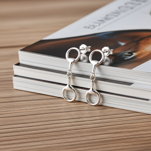 Silver Snaffle Drop