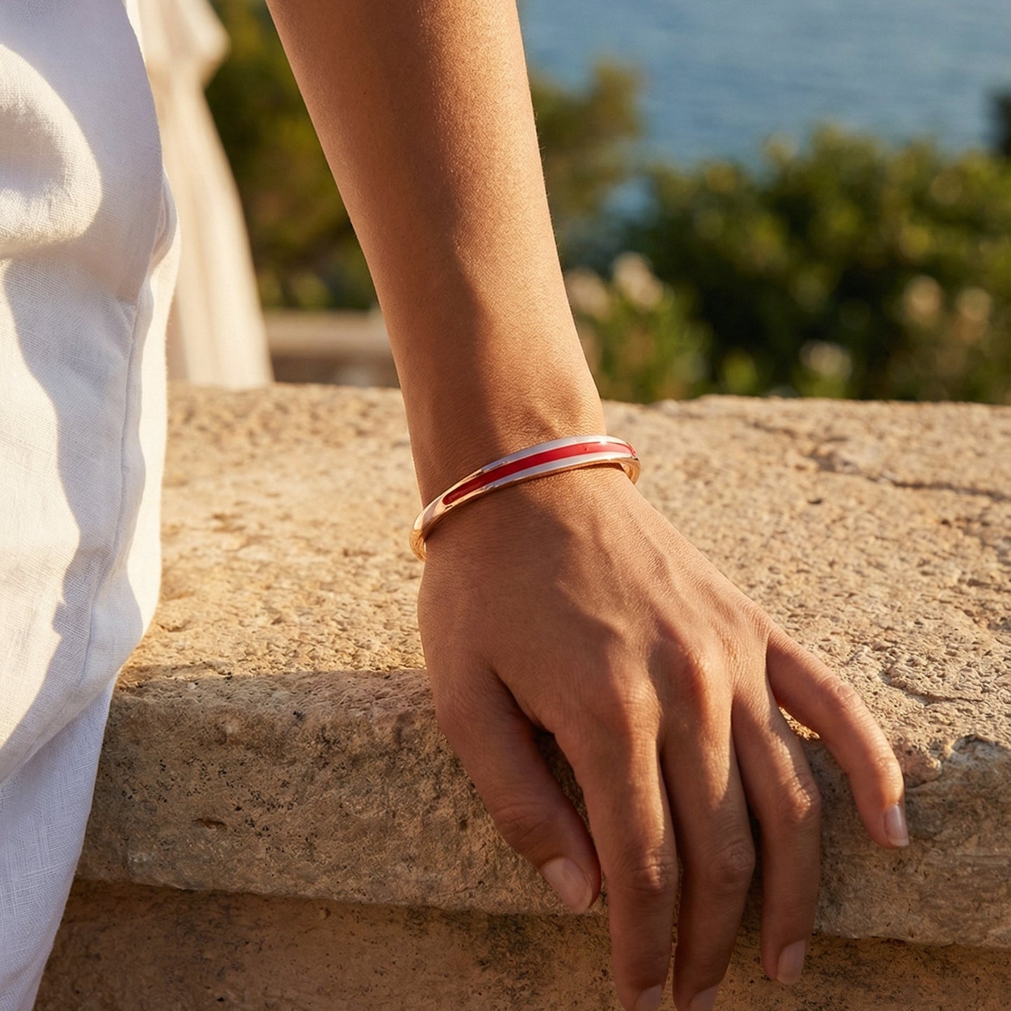 Vitality Bangle- Red - PEGASUS JEWELLERY