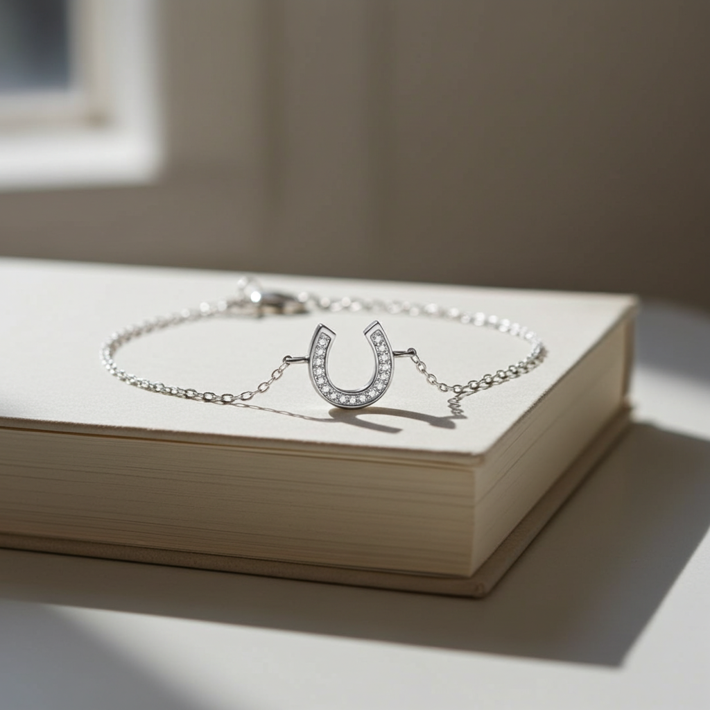 Horseshoe Sparkle Bracelet - PEGASUS JEWELLERY