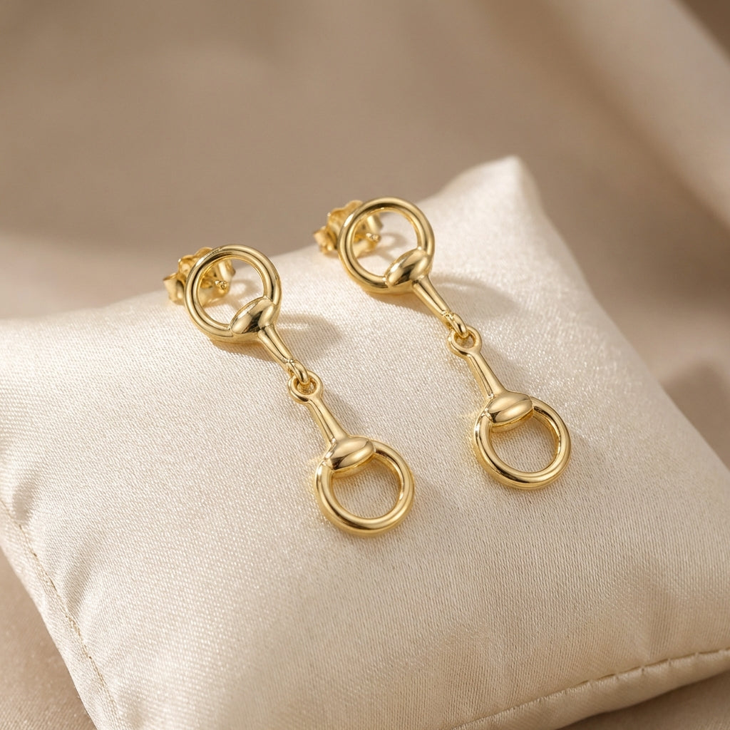 Gold Drop Earrings