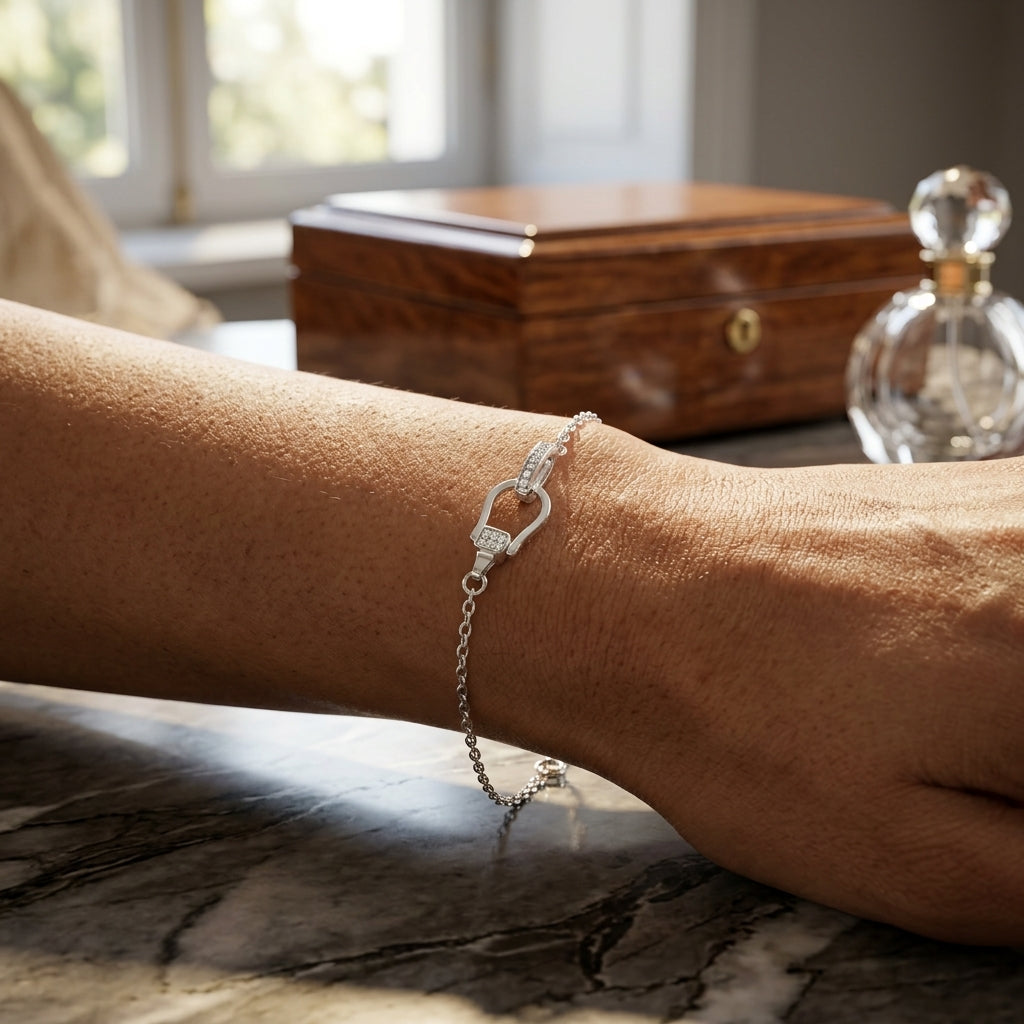 Equestrian Link Bracelet