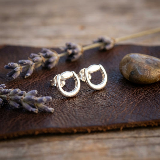 Snaffle Stud Earring - PEGASUS JEWELLERY