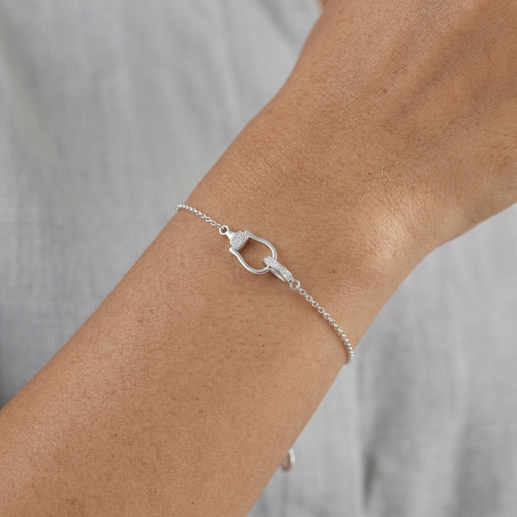 Equestrian Link Bracelet