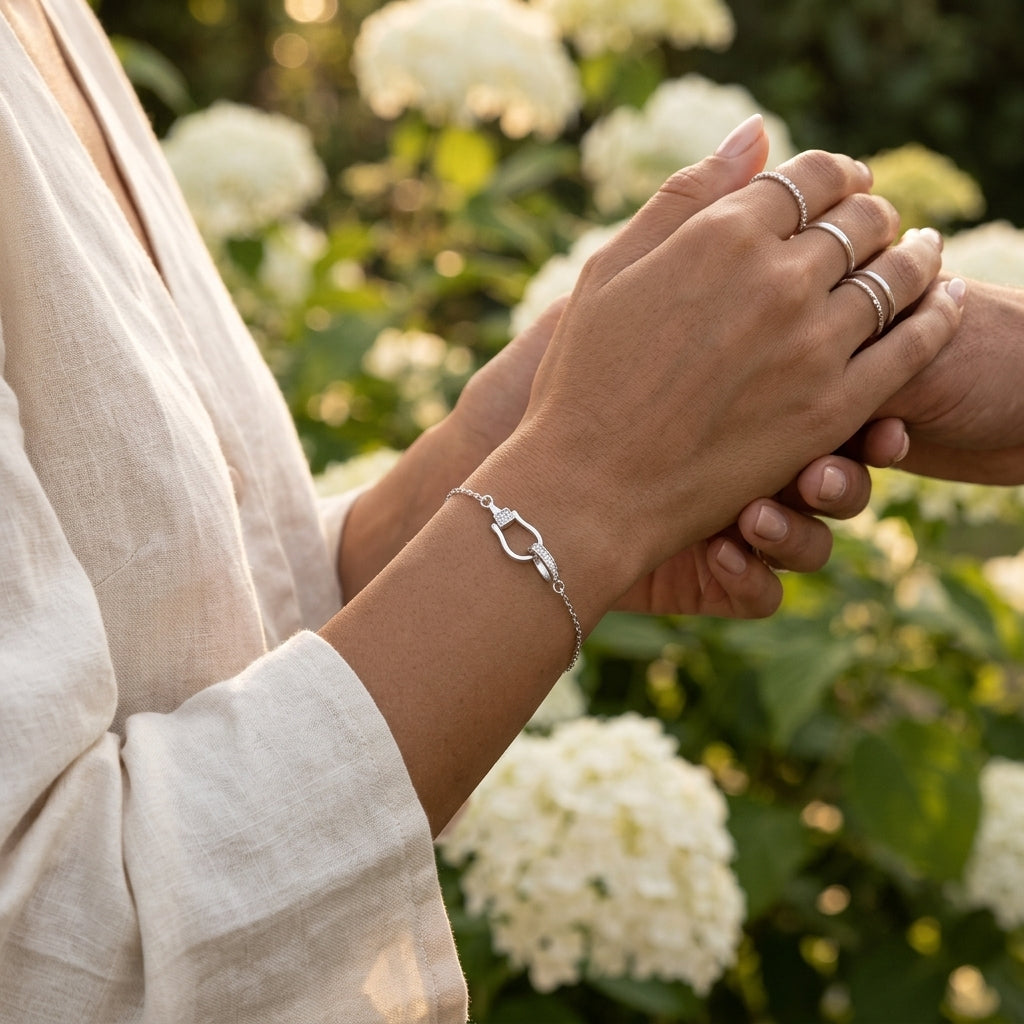 Equestrian Link Bracelet