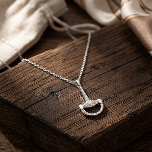 Sparkle Snaffle Necklace
