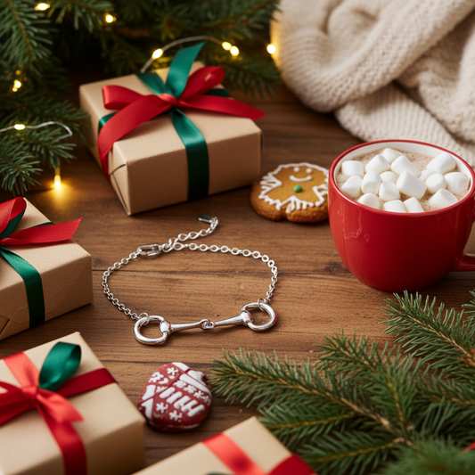 Silver Snaffle Bracelet