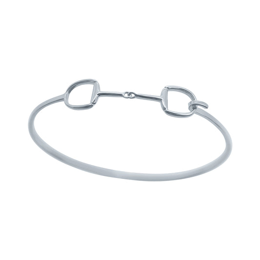 Silver Snaffle Bangle - PEGASUS JEWELLERY