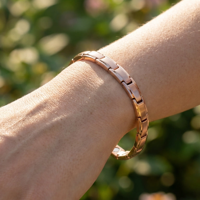 Vitality Infinity Steel Bracelet - Rose