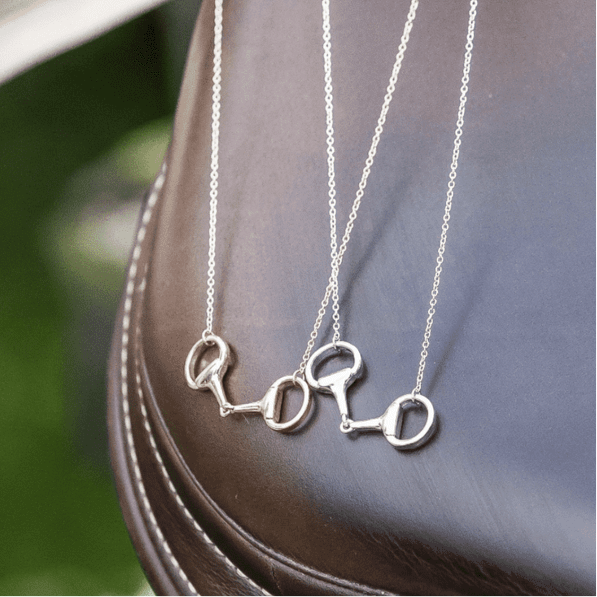 Silver Snaffle Necklace