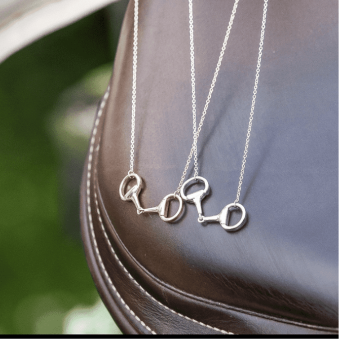 Silver Snaffle Necklace