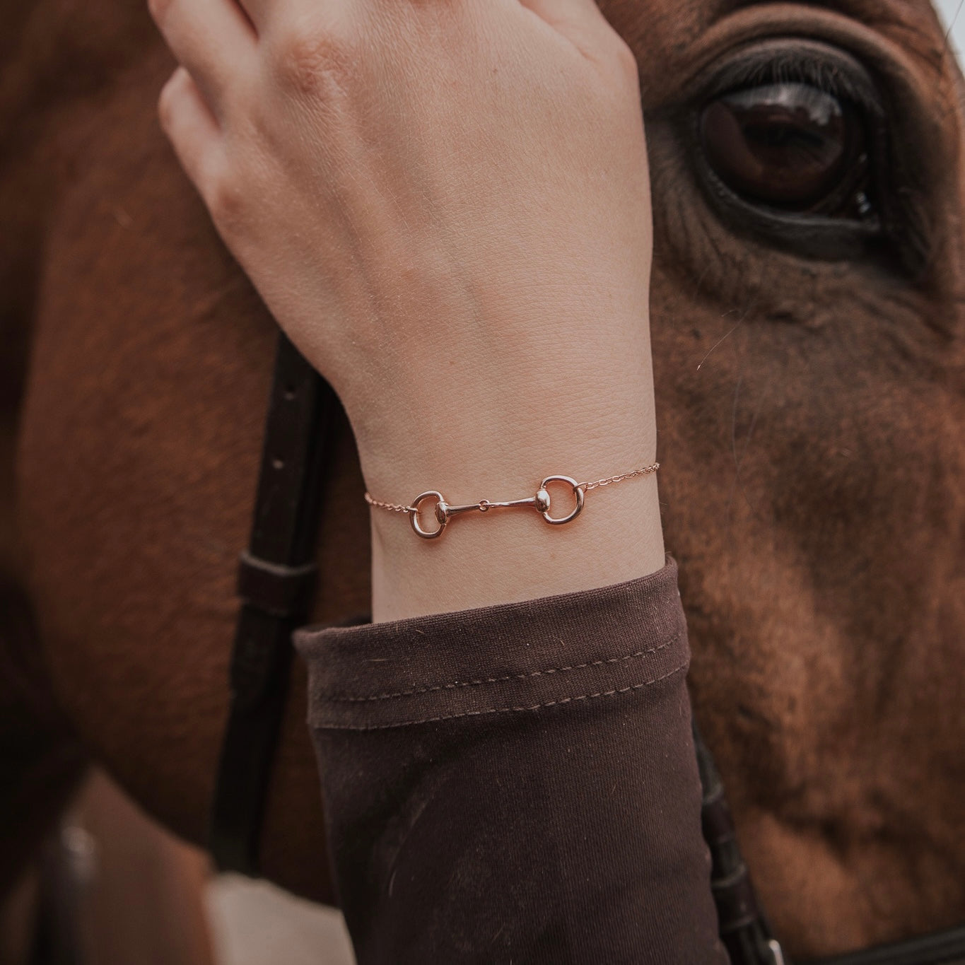 Rose Snaffle Bracelet - PEGASUS JEWELLERY