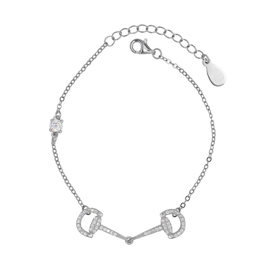 Sparkle Snaffle Bracelet