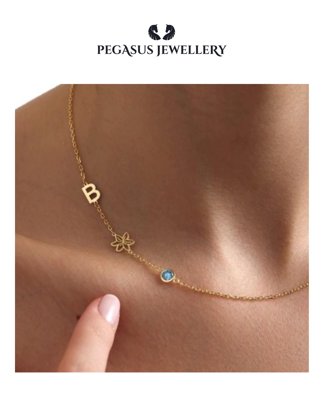 Personalised Birthstone Necklace