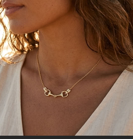 Snaffle Necklace