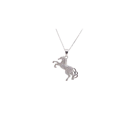 Sparkle Horse Necklace