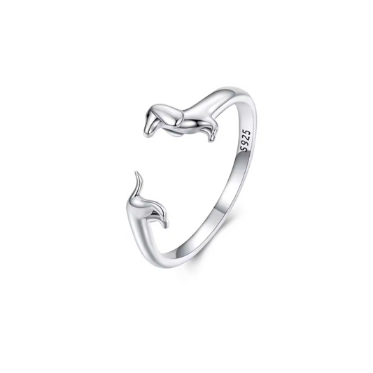 Dachshund Open Ring