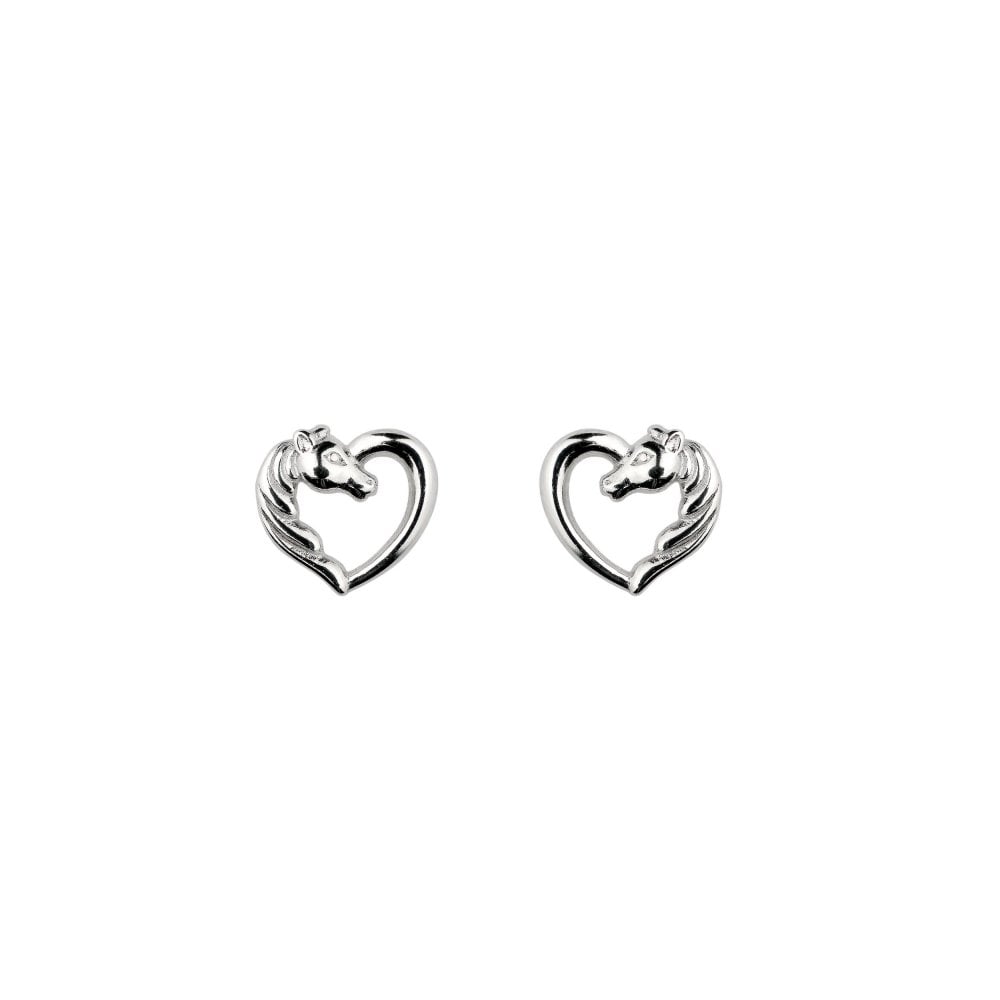 Horse Love Silver Studs - PEGASUS JEWELLERY