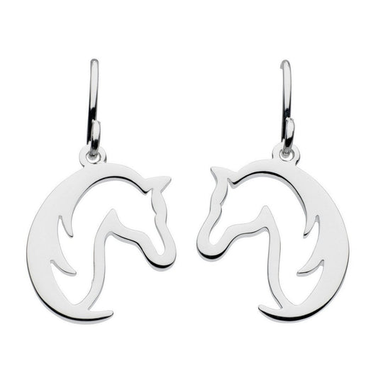 Horse Head Drop Earrings