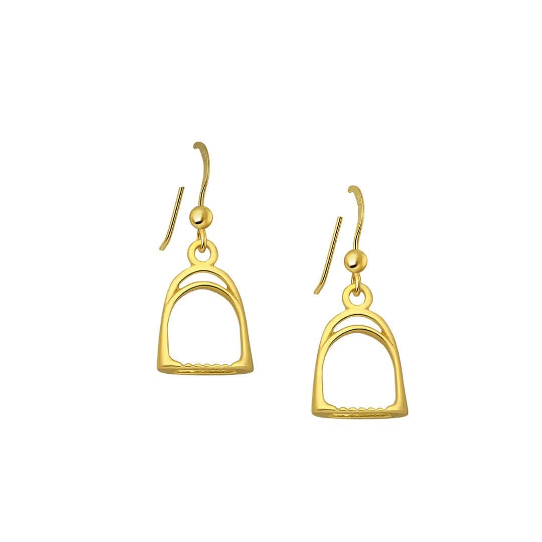 PEGASUS JEWELLERY Earrings Gold Stirrup Earrings