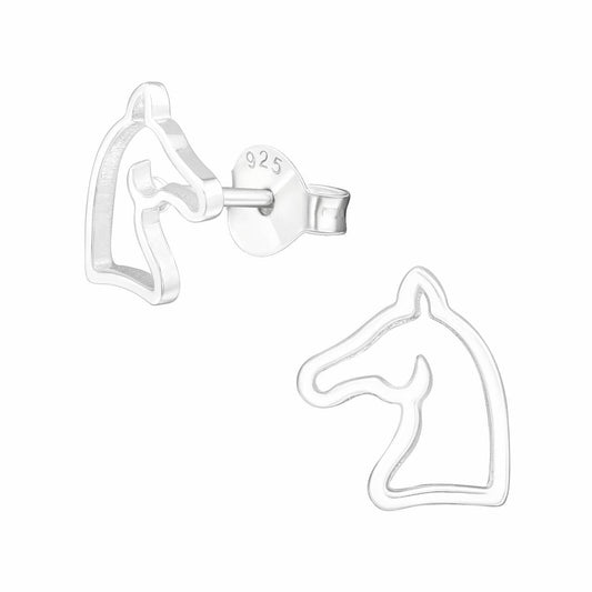 PEGASUS JEWELLERY Earrings Silhouette Horsehead Earrings