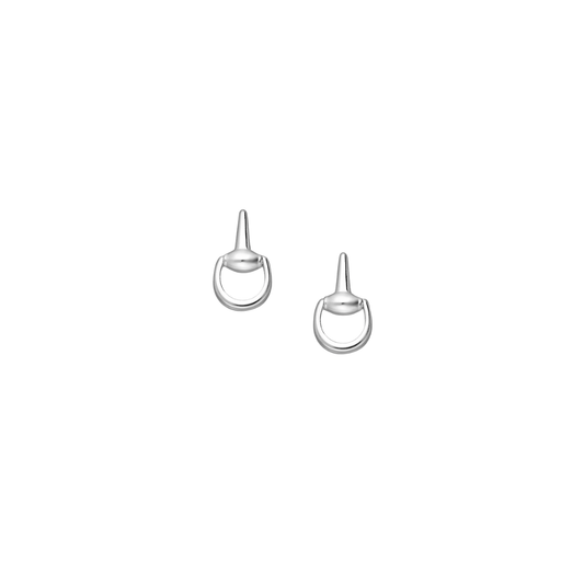 PEGASUS JEWELLERY Earrings Silver Snaffle Stud