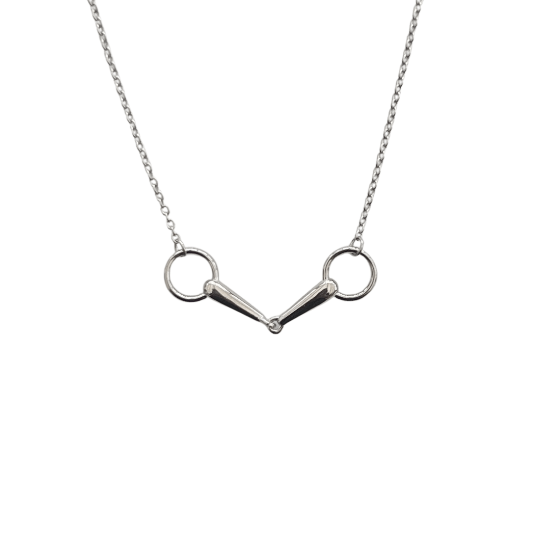 PEGASUS JEWELLERY Loose Ring Snaffle Necklace