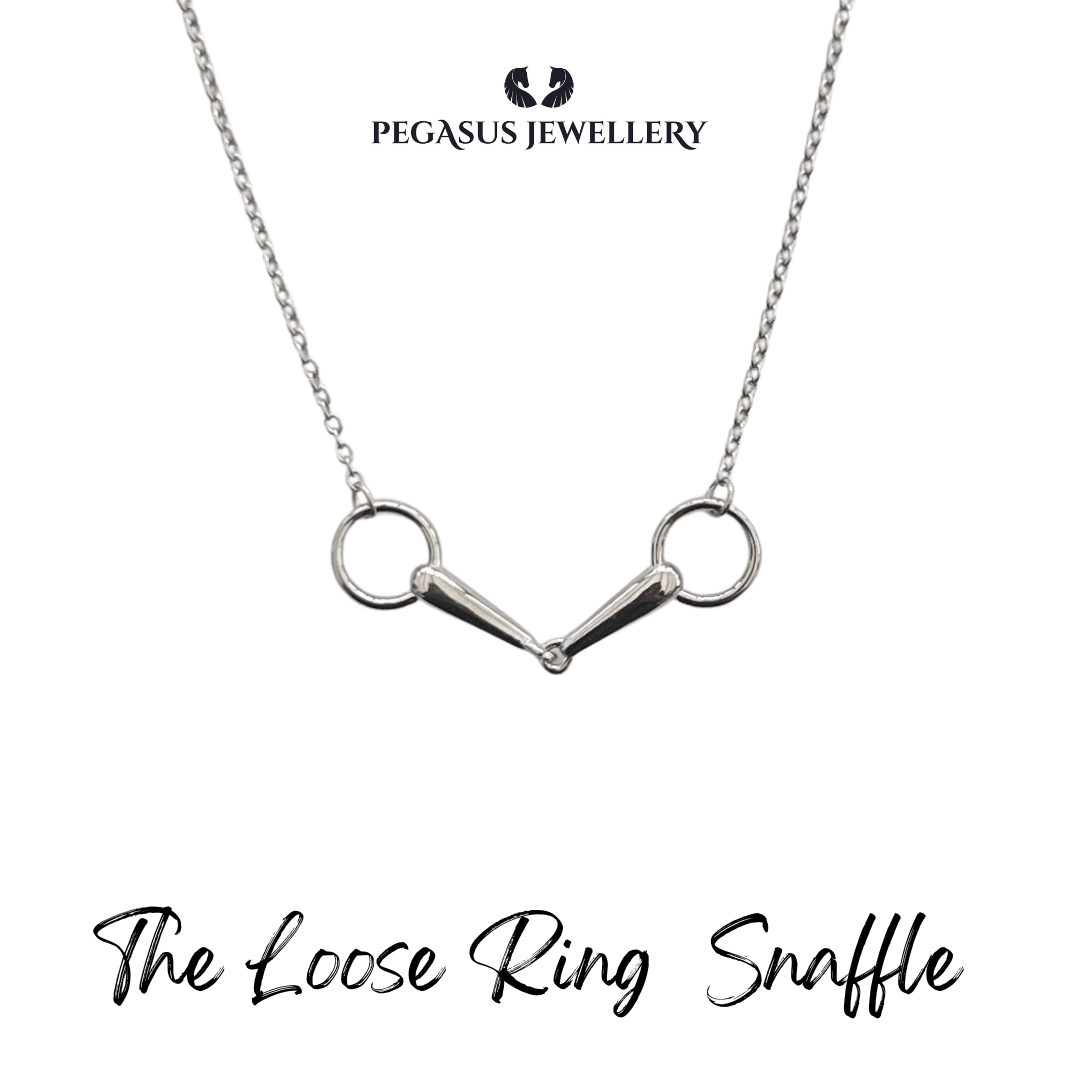 PEGASUS JEWELLERY Loose Ring Snaffle Necklace