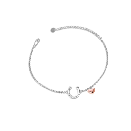 PEGASUS JEWELLERY Necklaces Silver Love Horseshoe Bracelet