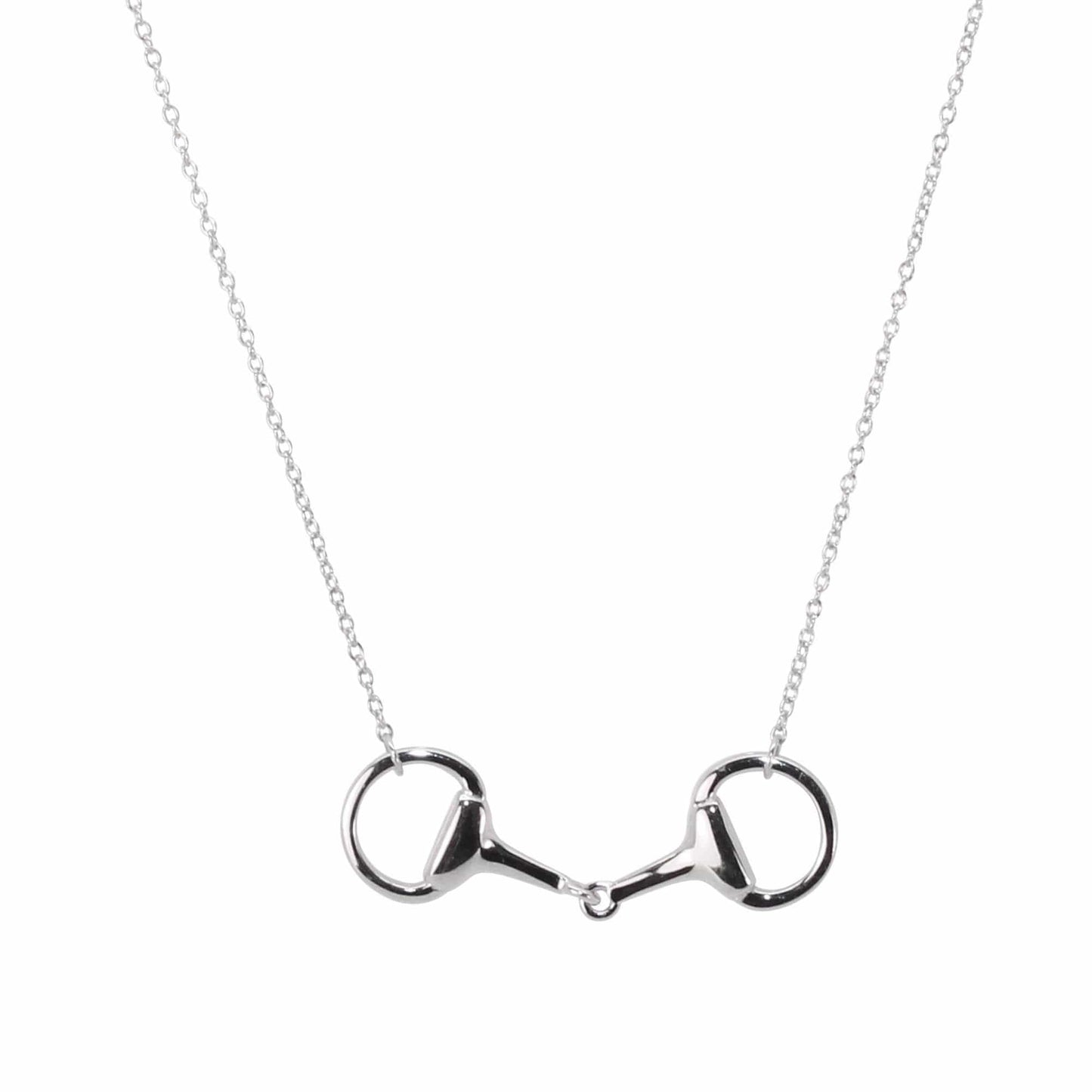 PEGASUS JEWELLERY Silver Snaffle Necklace and Bracelet Deal