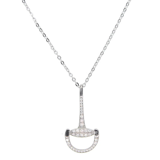 Sparkle Snaffle Necklace