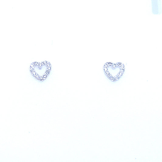 PEGASUS JEWELLERY Earrings Open Heart Earrings
