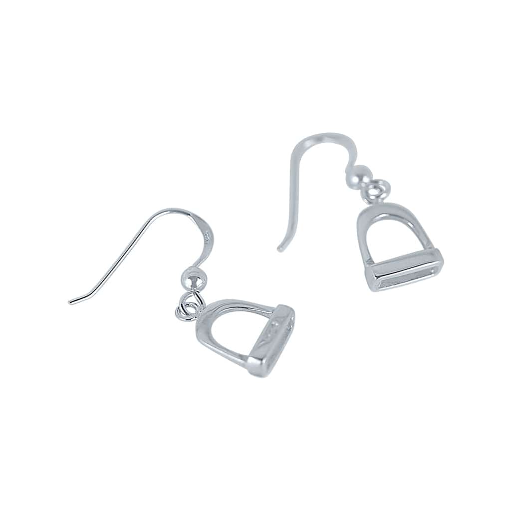 PEGASUS JEWELLERY Earrings Silver Stirrup Stud Earrings