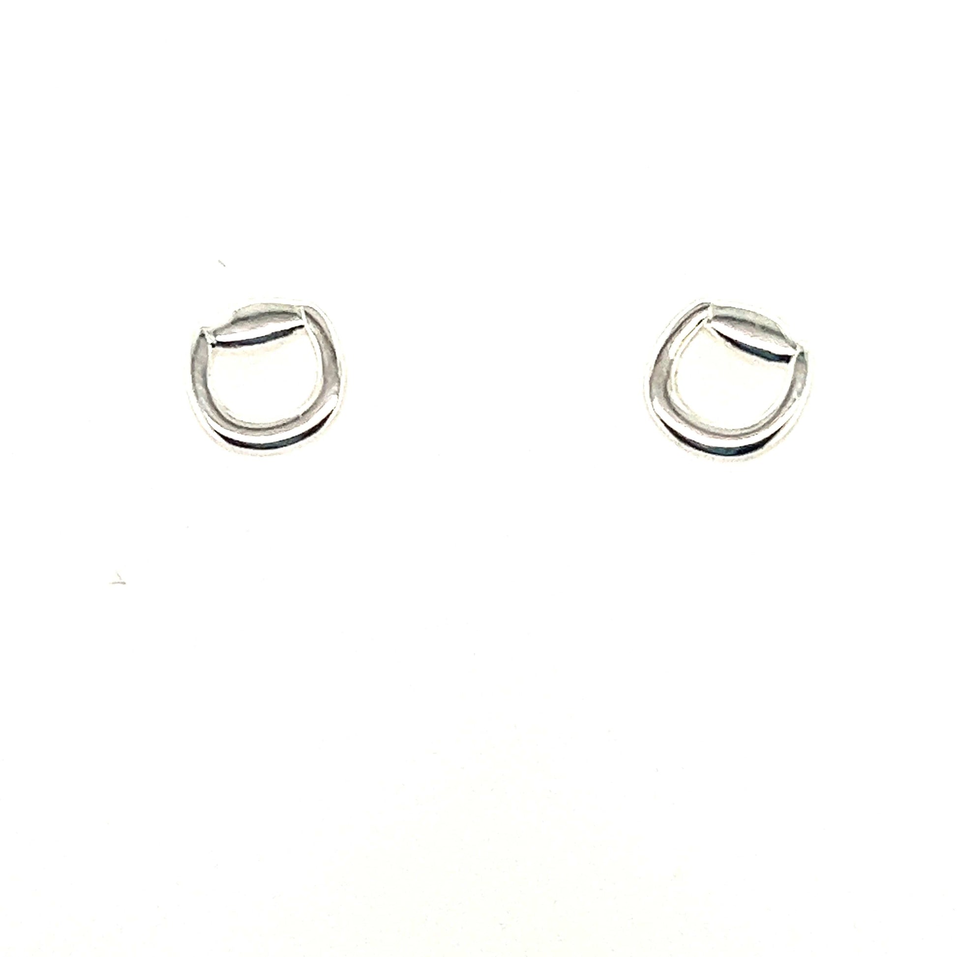 PEGASUS JEWELLERY Earrings Snaffle D-ring Stud Earring
