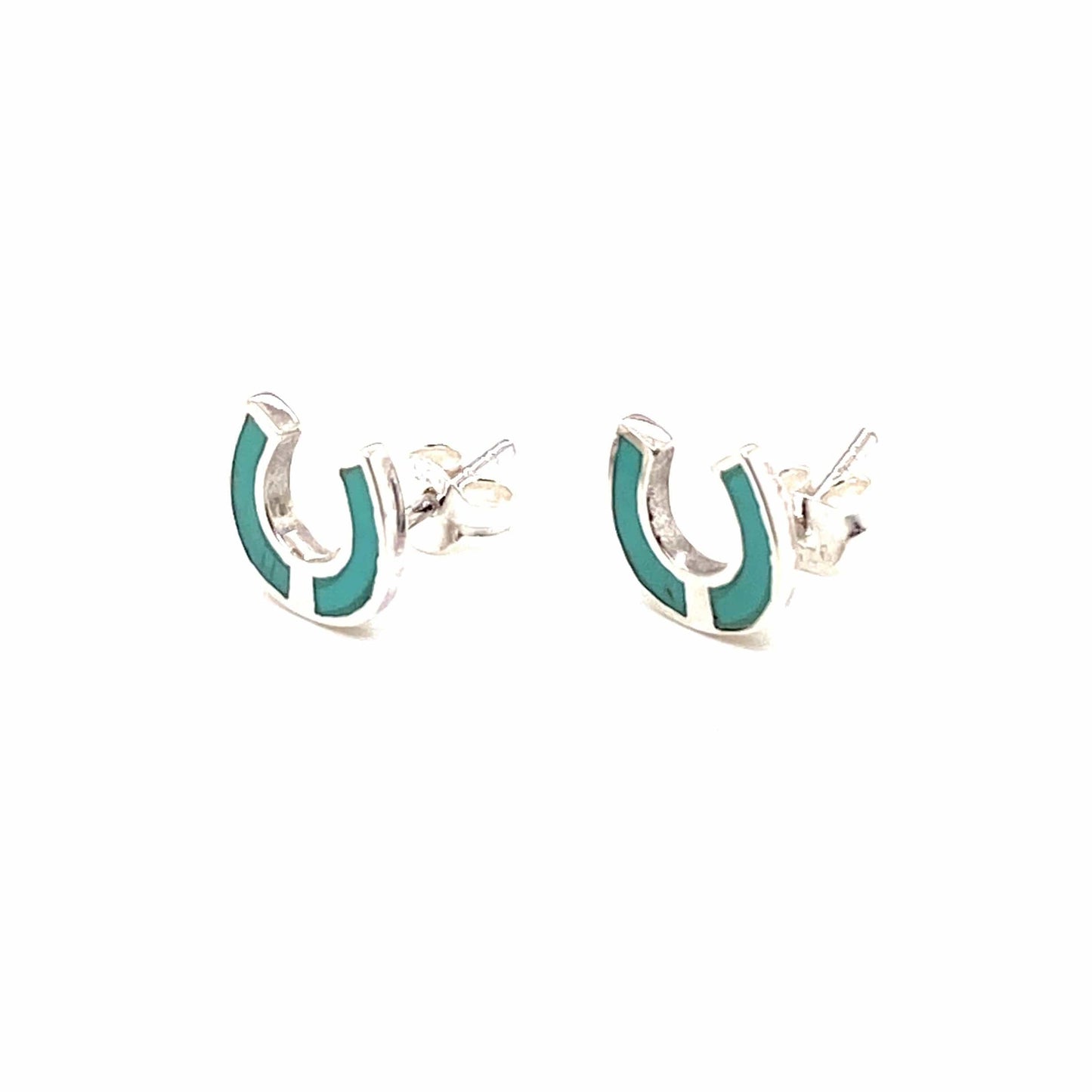PEGASUS JEWELLERY Earrings Turquoise Horseshoe Earrings