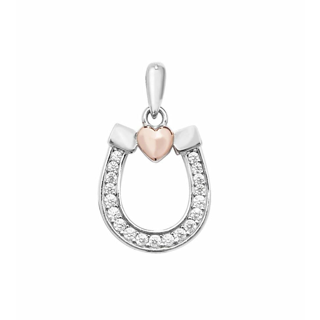 PEGASUS JEWELLERY Necklaces Horseshoe Heart Pendant- Limited Edition