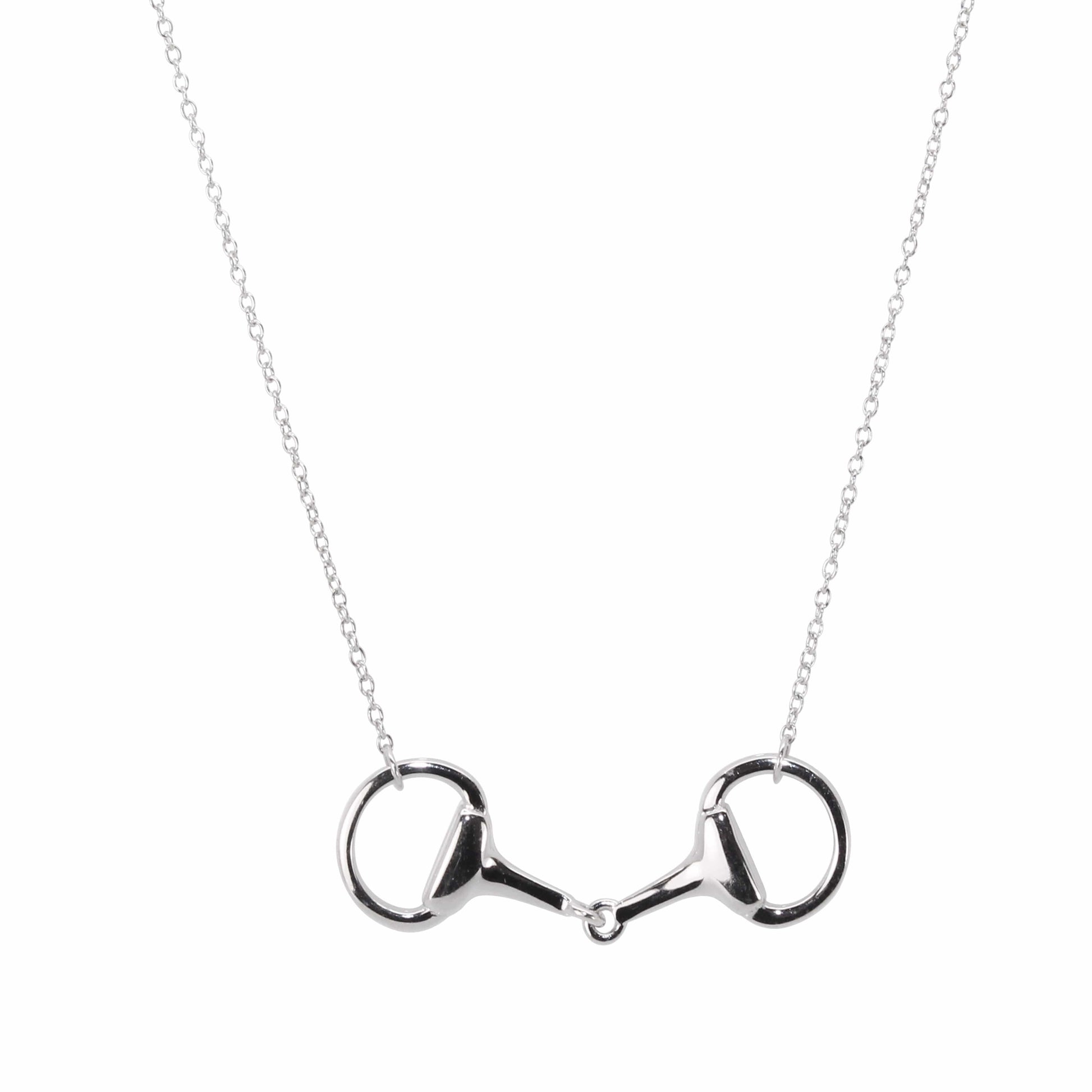 PEGASUS JEWELLERY Necklaces Sterling Silver Snaffle Equestrian Necklace