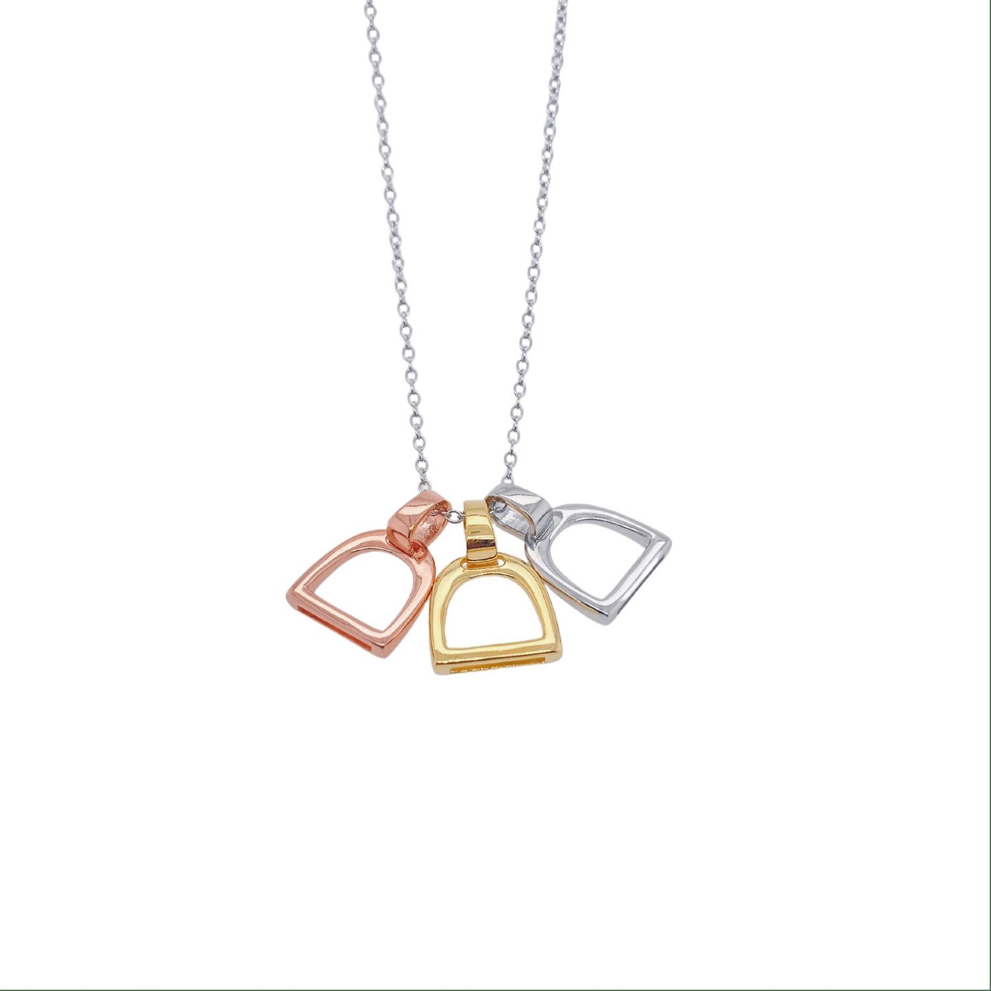 PEGASUS JEWELLERY Necklaces Triple Stirrup Necklace