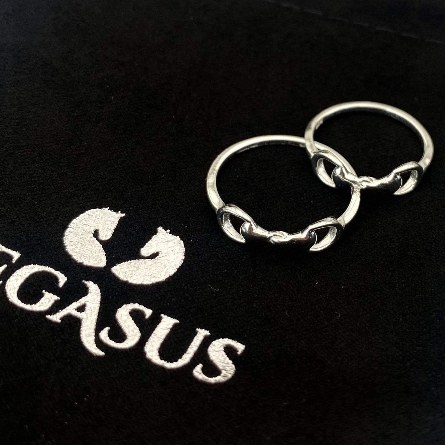 PEGASUS JEWELLERY Rings New- Silver Snaffle Ring