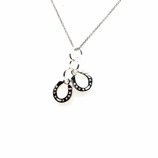 PEGASUS JEWELLERY Silver Horseshoe Necklace