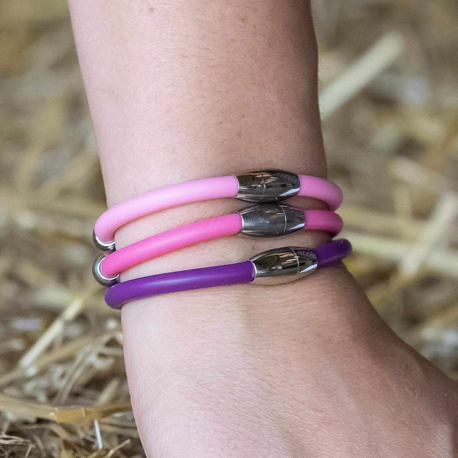 PEGASUS JEWELLERY Vitality Bracelets PEGASUS VITALITY MAGNETIC BRACELET- New Blush Pink
