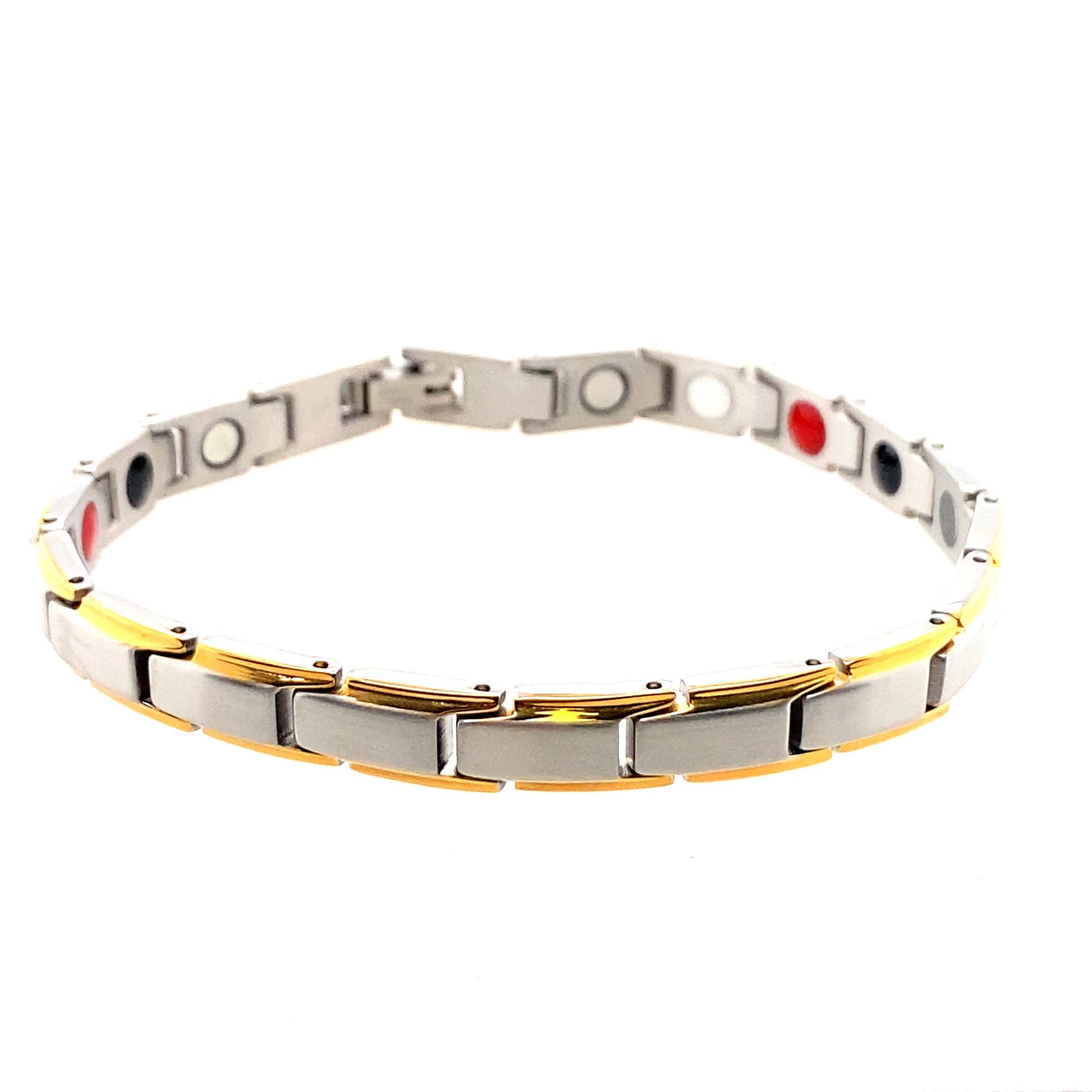 PEGASUS JEWELLERY Vitality Bracelets Vitality Infinity Steel Bracelet - Steel & Gold